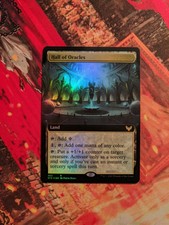 MTG Card : Hall of Oracles EXTENDED ART FOIL
