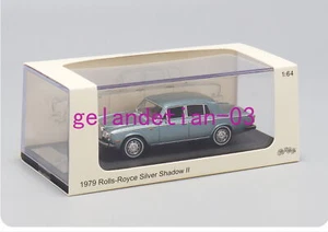 GFCC 1/64 Rolls-Royce Silver Shadow ll 1979 Metallic green Diecast Car Model - Picture 1 of 6