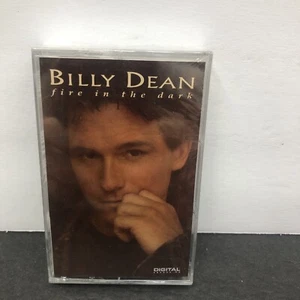 BILLY DEAN FIRE IN THE DARK 1993 VINTAGE CASSETTE TAPE NEW SEALED - Picture 1 of 3