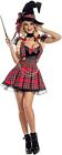 Party King Magic School Dropout Witch Adult Womens Halloween Costume PK2012