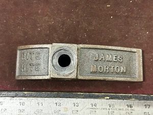 MACHINIST DrOo LATHE MILL James Morton Rite Hite Hold Down Clamp Strap  7" - Picture 1 of 6