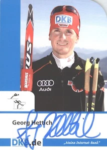 Georg Hettich UH Skilanglauf Wintersport original signiert Autogrammkarte 4456 A - Picture 1 of 1