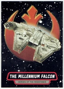 2015 Topps Star Wars Journey Force Awakens Heroes Resis #R8 Millenium Falcon - Picture 1 of 2