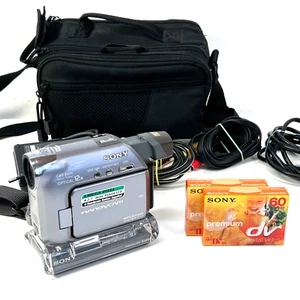 Sony DCR-HC42E PAL MiniDV Megapixel Handycam Camcorder Nightshot - Bild 1 von 13