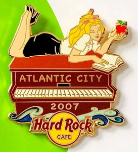 2007 HARD ROCK CAFE ATLANTIC CITY SEXY NIÑA RUBIA MAESTRA CONVENCIÓN LE PIN - Imagen 1 de 1