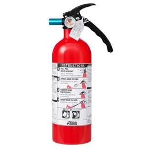 Auto Fire Extinguishers, Metal Red, 3.15 lb - Picture 1 of 5