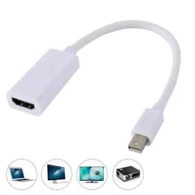 Mini Display Port DP Thunderbolt to HDMI HDTV Adapter For MacBook Apple Mac - Image 1 of 4