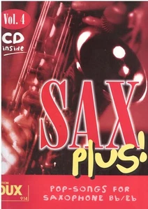 Sax Plus Band 4 (+CD) : Pop-Songs für Saxophon (Bb/Es) - Bild 1 von 1