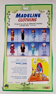 Madeline 8" Poseable Doll Eden 1998 Clothing Back Card Only Style 33397 Package - Picture 1 of 2