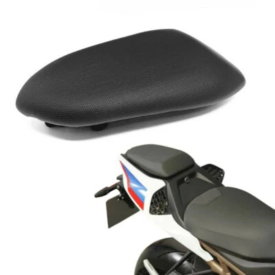 Assento selim almofada passageiro traseiro conforto para BMW S1000RR M1000RR 2019-2022 PU - Imagem 1 de 4