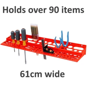 Wall Tool Shelf Diy Hobby Craft Storage Tidy Kit Home Garage Workstation Shelves - Picture 1 of 3