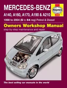 Mercedes A-Class 1998-2004 Haynes Workshop Manual W168 Series - Picture 1 of 5