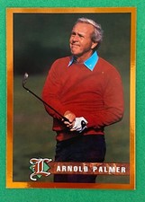 ARNOLD PALMER 1993 LEGENDS SPORTS MEMORABILIA GOLD  Foil Border Card # 14 