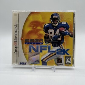 NFL 2K (Sega Dreamcast, 1999) Complete CIB 