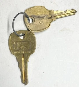 Set of 2 National C415A Factory Cut Keys - Picture 1 of 3