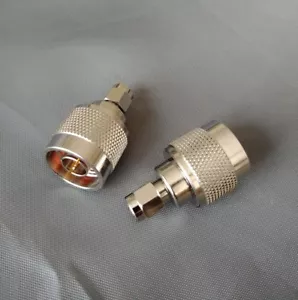 (1 PC) SMA Male to N male Connector Adapter - USA Seller - Picture 1 of 2