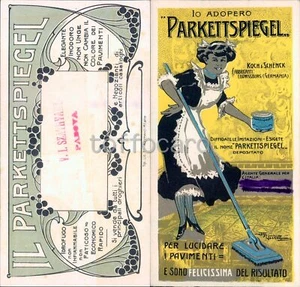 PUBBLICITA' LUCIDAPAVIMENTI PARKETTSPIEGEL-LIBERTY ART NOUVEAU PADOVA-C45-76 - Picture 1 of 1