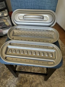 Baparoma 3-Piece Steam Baking Master Artisan French Bread Pan Set - Bild 1 von 4