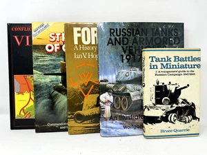 Lot of 5 Tank Books - Battle in Miniatures, Russian Tanks, WWII Combat + More - Picture 1 of 21