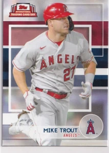 Topps MLB Major League Baseball No. NTCD-1 Mike Trout National Trading Card Day - Bild 1 von 2