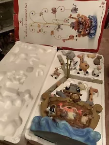 Christmas Member's Mark 24" NOAH'S ARK Ornament Tree, 8 Animals In Original Box - Picture 1 of 10