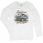 Ford Bronco Women's Long Sleeve T-shirt Enjoy the Ride Offroad Truck Licensed