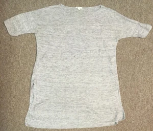 Eileen Fisher 100% Linen Sweater, Gray, S - Picture 1 of 7