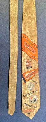 University of Texas Longhorns Tie Hook 'em Horns Tradición Águila Prendas para el cuello Foto 1 de 4