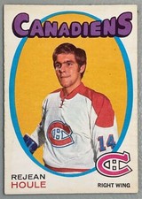 1971-72 O-Pee-Chee Rejean Houle Montreal Canadiens #147
