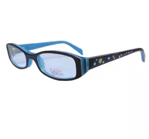 Monturas de gafas Chelsea Morgan CMM811 BR/BL para niños marrón azul borde completo 48-17-130 - Imagen 1 de 5