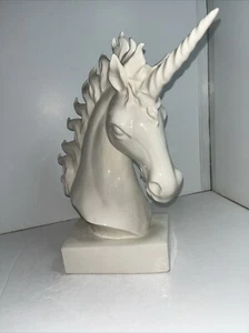unicorn head statue - Picture 1 of 9