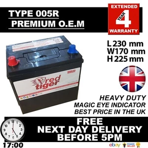 Platin 005R Car Battery fits many Honda Mazda Mitsubi Nissan Subaru Kia Lexus - Picture 1 of 1
