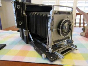 Graflex Speed Graphic 4x5 Camera 4.7/135mm Lens - Kalart Rangefinder - Picture 1 of 24
