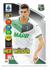 #273 Mert Muldur Sassuolo Card - 2021 Adrenalyn XL Footballers 22