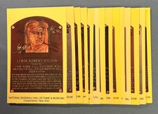 Baseball Hall of Fame Plaque Postcards - Pick Your Card