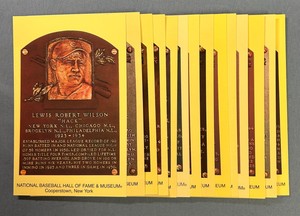 Baseball Hall of Fame Plaque Postcards - Pick Your Card