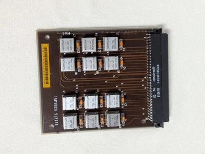 IBM 15F6820 4098538 PS/2 MODEL 80 8580 1MB PLANAR MEMORY CARD MICROCHANNEL MCA - Image 1 of 3