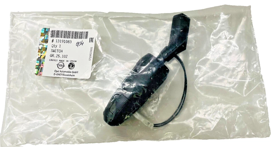 WISCHERBEDIENELEMENT 13191083 OPEL CORSA (S07) (07/06 02/11 ) ERSATZTEILE