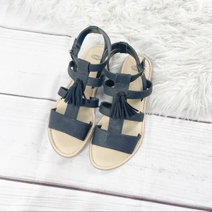 Sandalias Dr. Scholls para mujer negras Encore Gladiador con correa al tobillo en negro talla 7 - Imagen 1 de 7