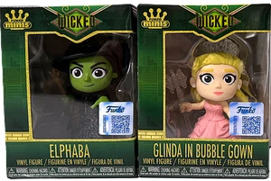Wicked Funko Mini Glinda In Bubble Gown & Elphaba With Broom 2 Piece Set 2025 - Bild 1 von 3