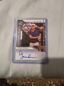 2012 Upper Deck SP Authentic - #94 Authentic Rookies Fredrik Jacobson Auto /699 - Bild 1 von 2