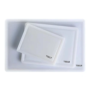 Tagliere Bianco in Polietilene 16x22 cm | Ideale Bar Cucina Ristorante Cocktail - Foto 1 di 2