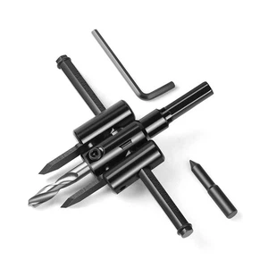 30-120mm Adjustable Hole Opener Circle Hole Cutter Circle Hole Saw Aircraft3087 - Bild 1 von 9