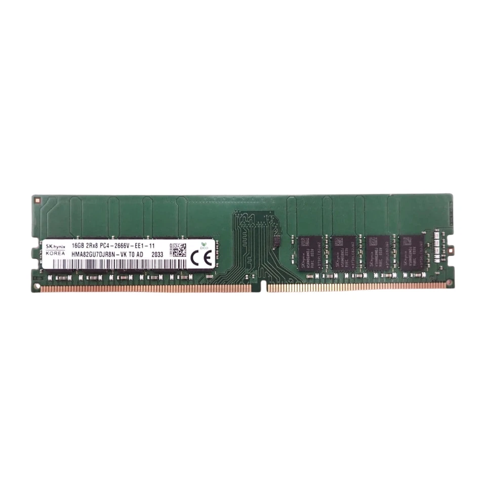 Hynix HMA82GU7DJR8N-VK 16GB PC4-21333V 2RX8 DDR4-2666MHz ECC RAM - Immagine 1 di 1