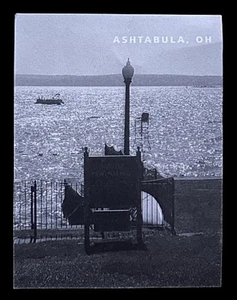 Waterfront Scene Lake Erie Ashtabula Ohio • Hampton Hotel Postcard • Unposted - Picture 1 of 2