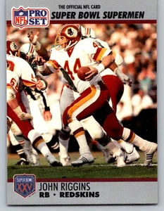 1990-91 Pro Set Super Bowl XXV Silver Anniversary #42 John Riggins Redskins - Picture 1 of 2