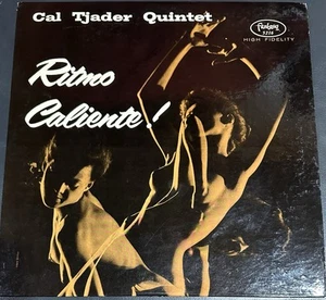 Cal Tjader Quintet - Ritmo Caliente! LP Fantasy 1956 Red Vinyl Mono Afro-Cuban - Picture 1 of 4