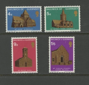 GUERNSEY 37-40, 1970 CHRISTMAS, VF, MNH (GUR4716K) - Picture 1 of 1