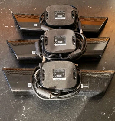 3×UNTESTED Microsoft Xbox 360 Kinect Motion Sensor Bar Black 1414 - Image 1 of 4