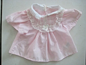 Vintage 1985 Hasbro Real Baby Original rosa Puppenkleid - Bild 1 von 5